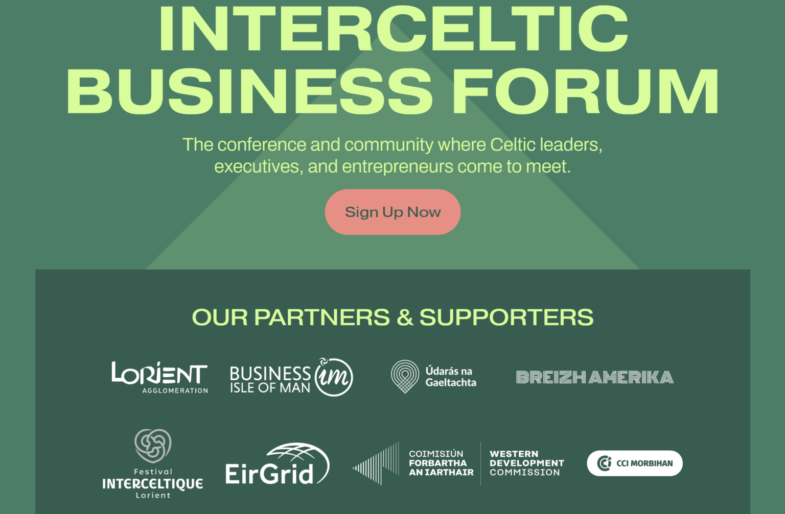 capture écran interceltic business forum