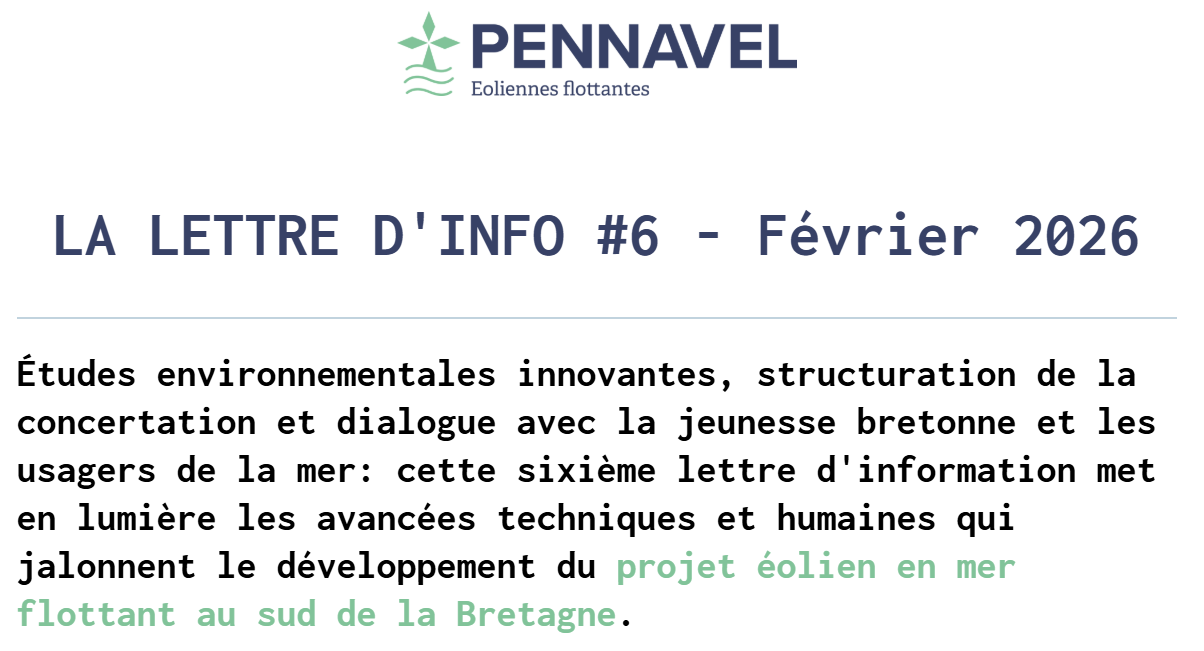 Lettre d'information #6