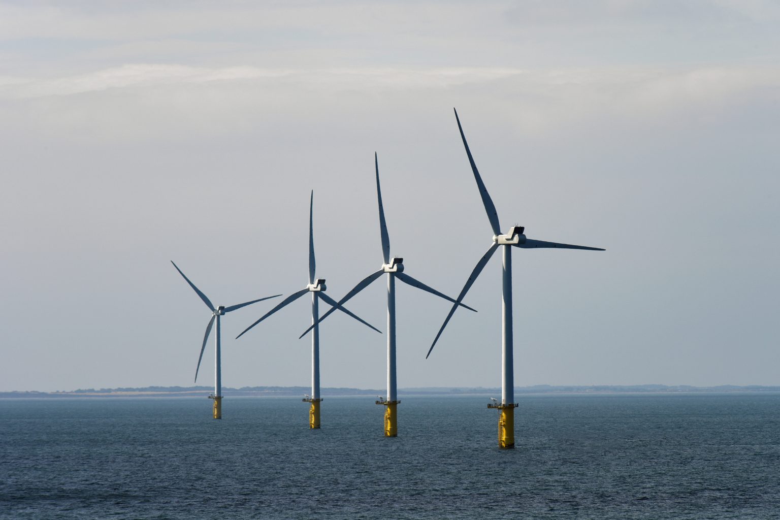 Eoliennes en Mer du Nord
